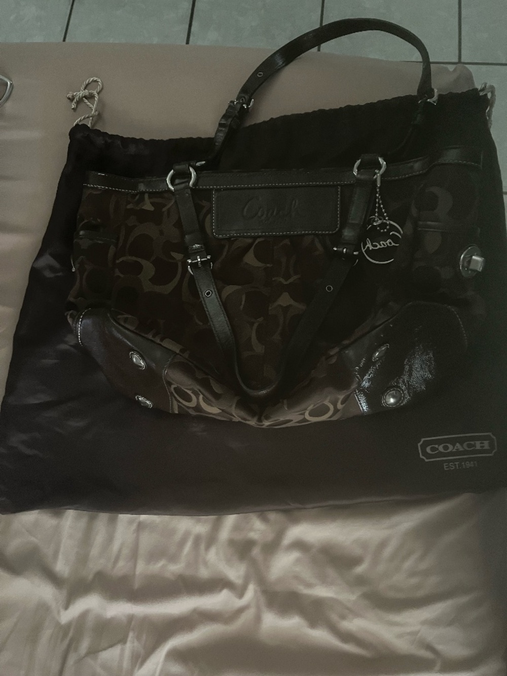 Women's Coach Canvas Bag
